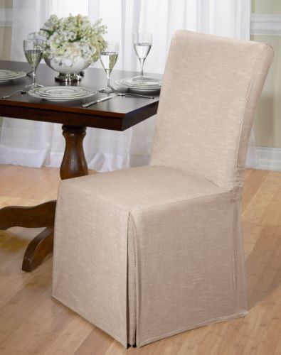 Straight back chair discount covers