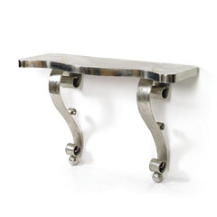 Nickle Plated Steel Evanston Table