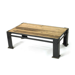 Iron & Reclaimed Wood Ferrovia Table