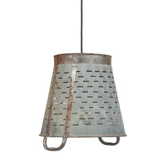 Iron Vintners Basket Hanging Light