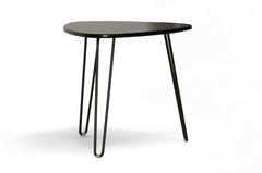 Baxton Studio Leto Dark Brown Modern Accent Table