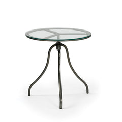 Iron and Glass Objet Table