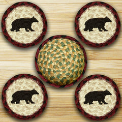 Cabin Bear Coasters