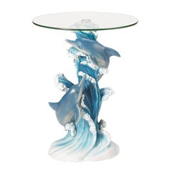 Dolphins Accent Table